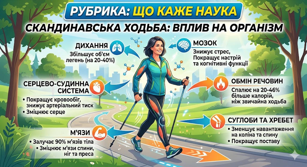 Ви зараз переглядаєте Скандинавська ходьба і серце: що кажуть мета-аналізи