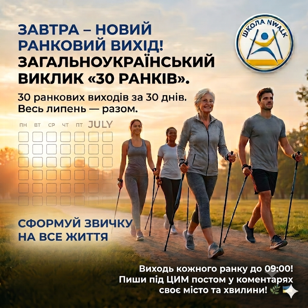 Ви зараз переглядаєте Загальноукраїнський виклик «30 РАНКІВ»